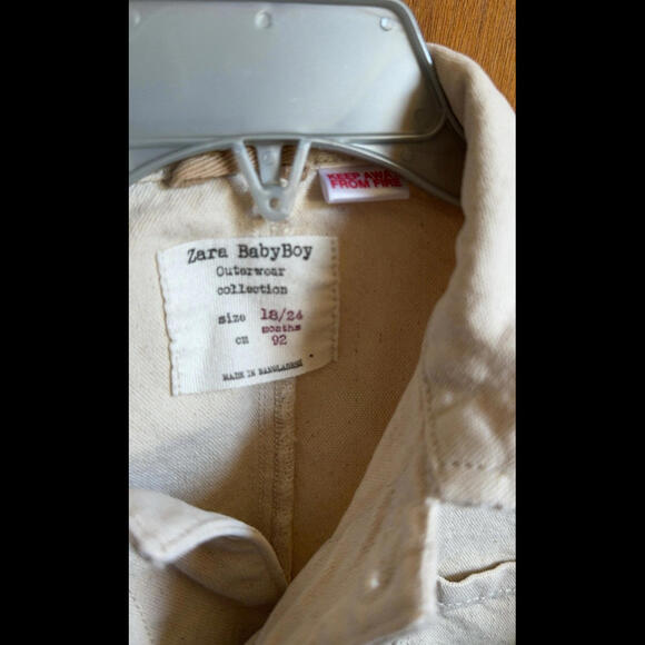 Zara Baby Boy - Canvas Jacket - Picture 3 of 7